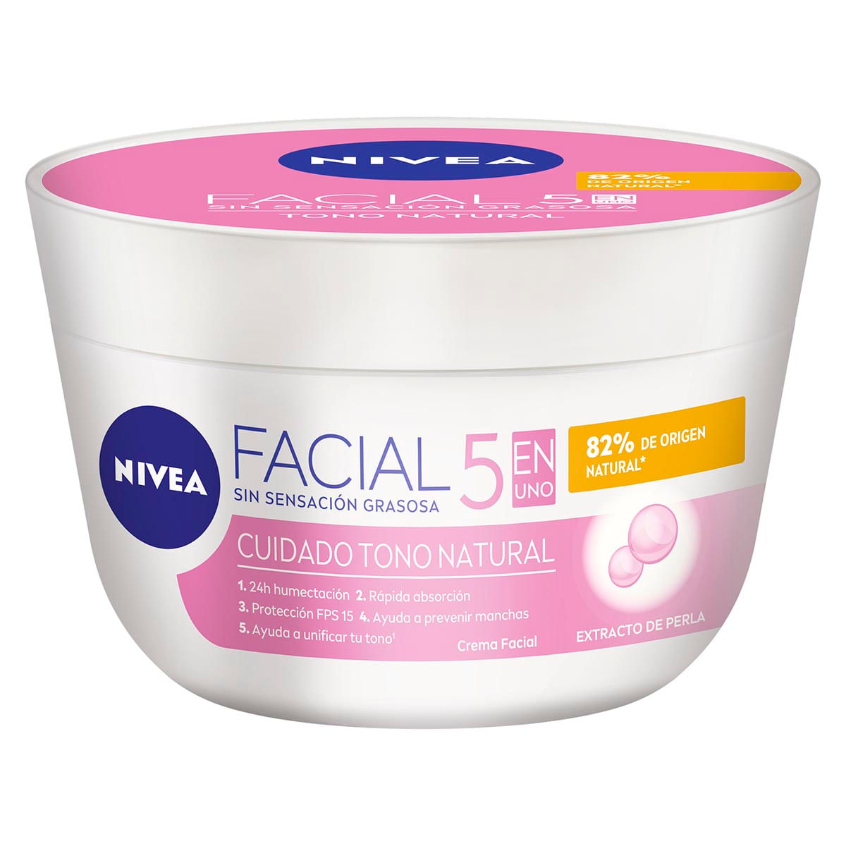 40060590_01 CRA NIVEA FAC 5EN1 ACLA NAT 375ML - Image 1