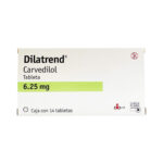 DILATREND 6.25 MG 14 TAB