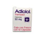 TRAMADOL  ADIOLOL 50 MG 10 CAPS  patente