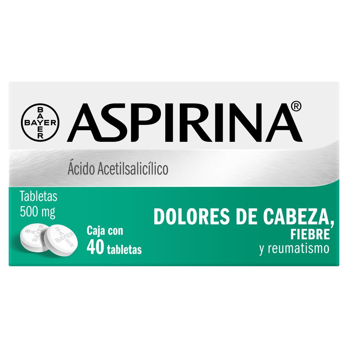 7501008491966_01 ASPIRINA AD 40 TAB - Image 1