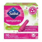 TAMPONES SABA COMPACTOS SUPER C/10 - Image 2