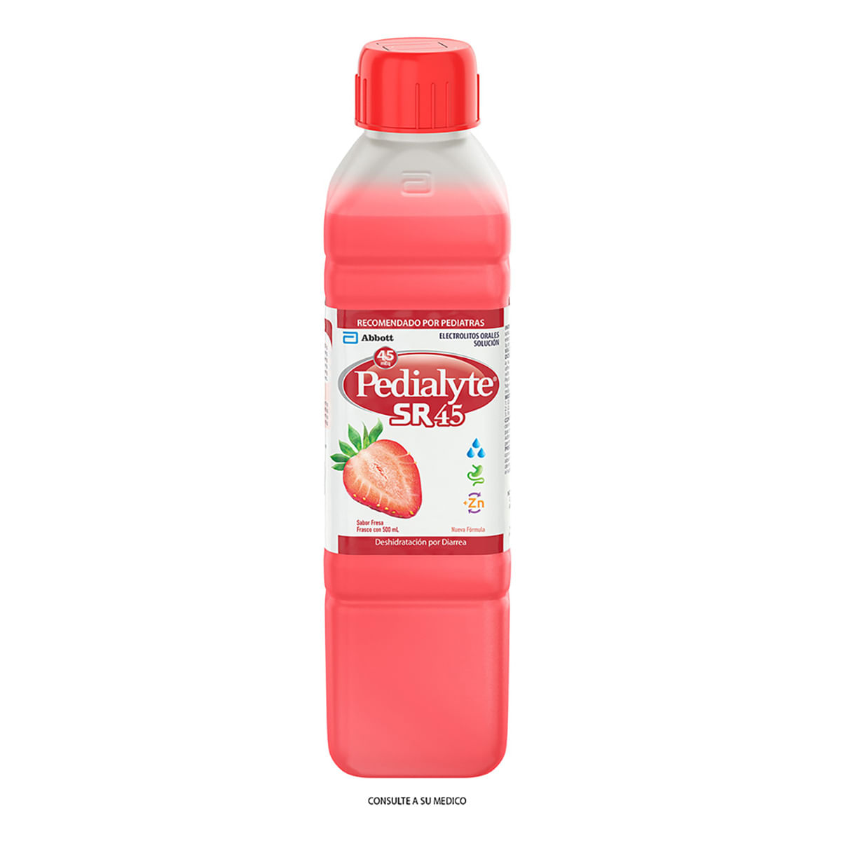 7501033956690_01 PEDIALYTE 45 MEQ FSA 500 ML - Image 1