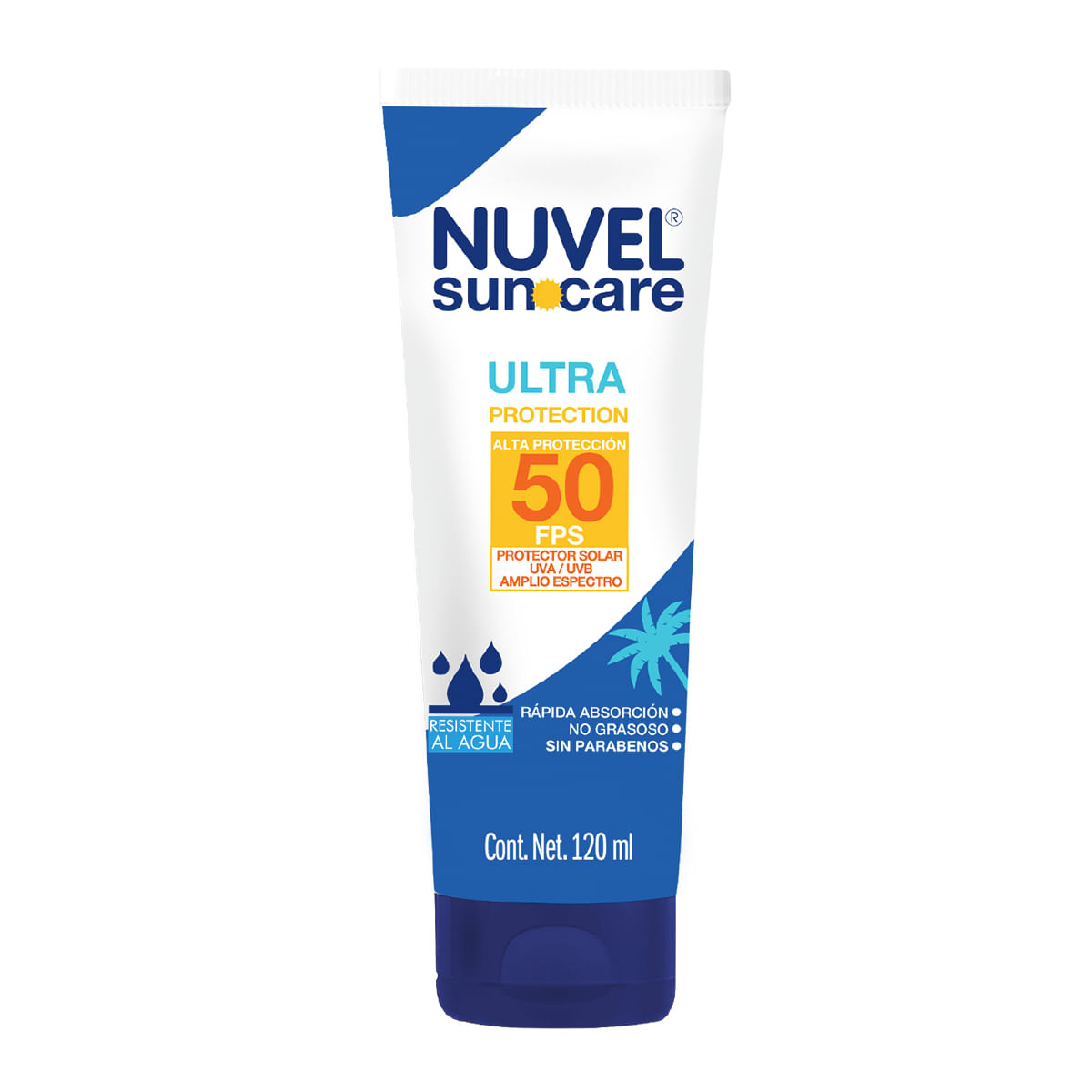 7501082770803_01 PROTECTOR NUVEL ULTRA 50FPS 120ML - Image 1