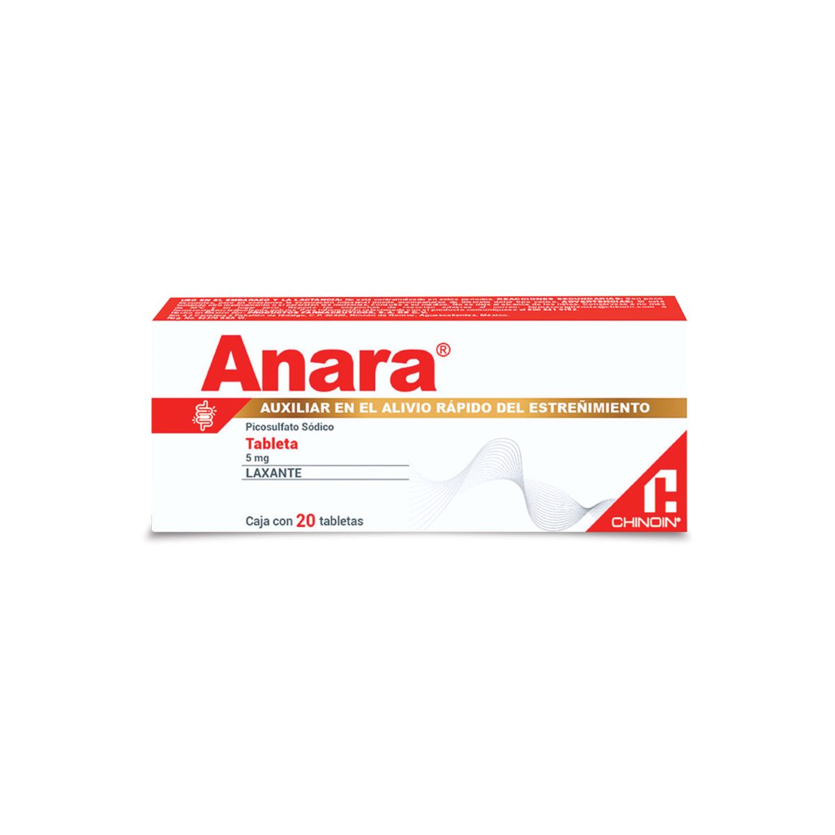 7501088508929_01 ANARA CAJA C/20 OTC TABLETAS - Image 1