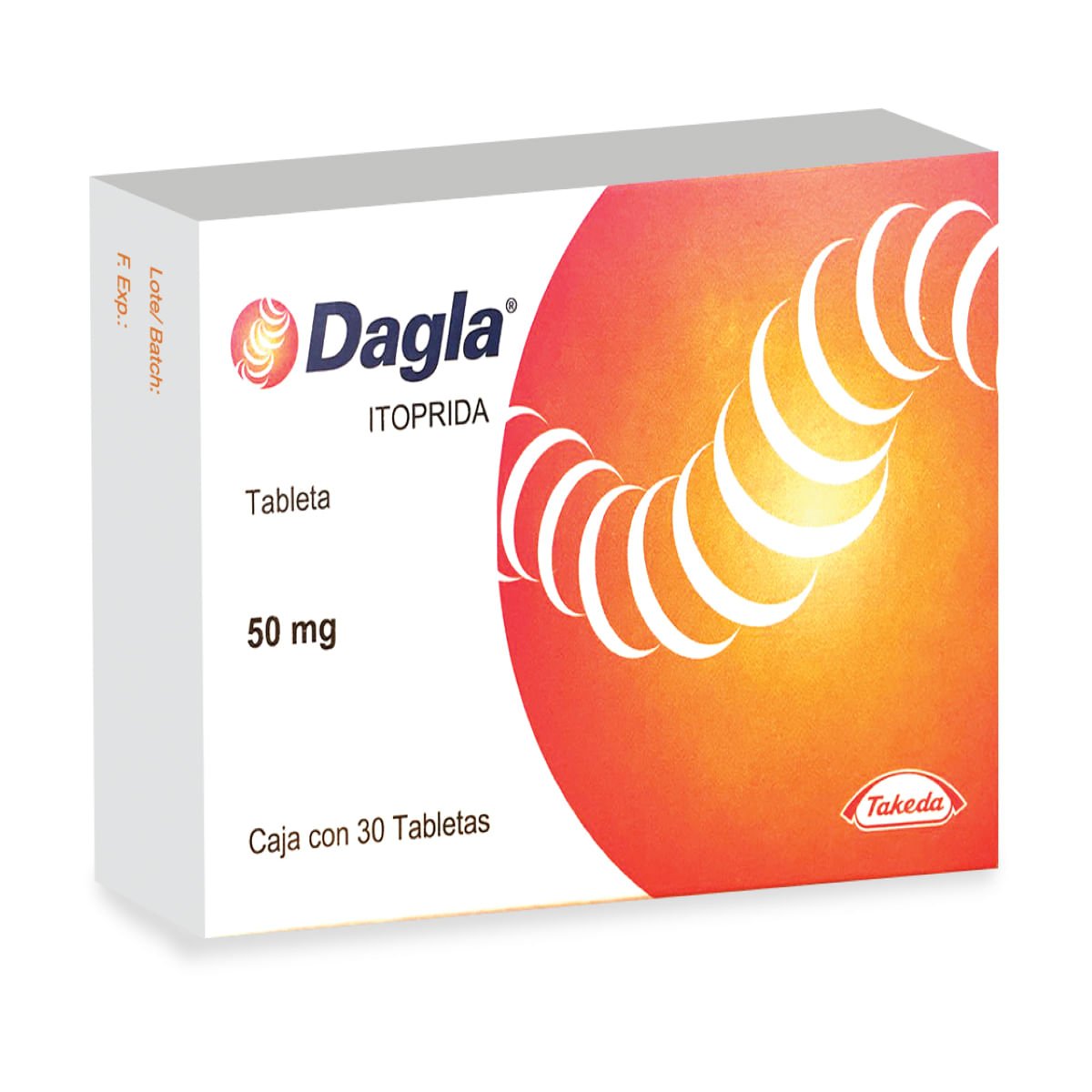 7501092722373_01 DAGLA 50 MG 30 TAB - Image 1