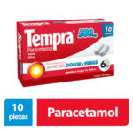 TEMPRA 10 TABS 500MG
