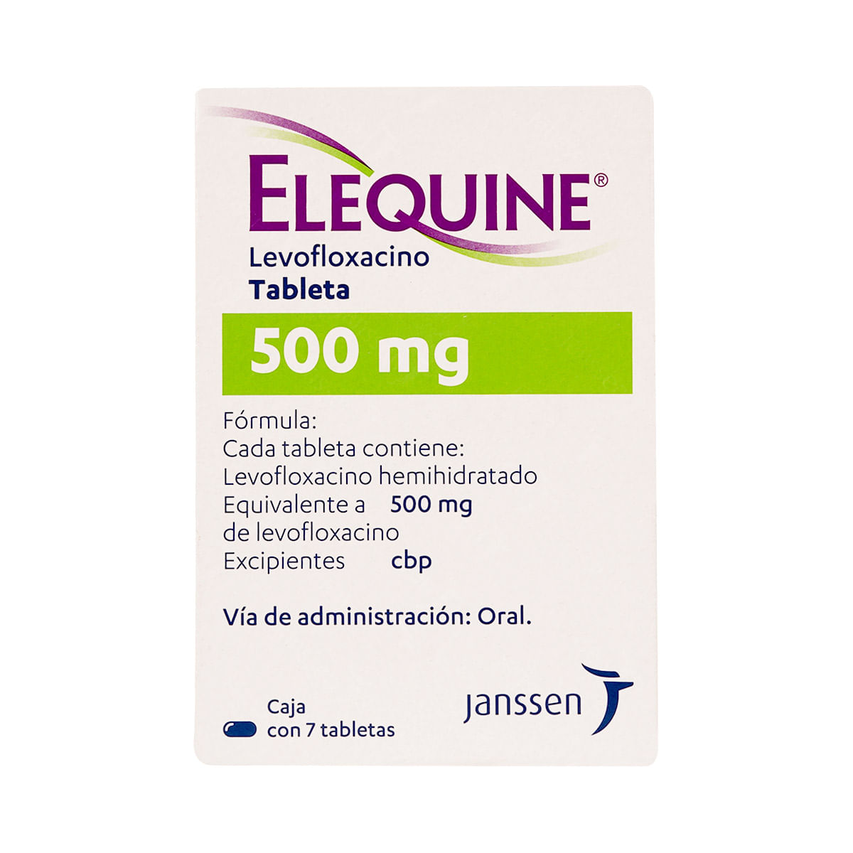 7501100069100_01 ELEQUINE 500 MG BLIST 7 TAB - Image 1
