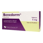 BENEDORM TAB SUBLIN 5MG C/20