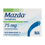 MAZDA 75 MG 20 CAPS