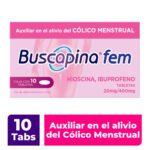 BUSCAPINA FEM 10 TABS 400MG