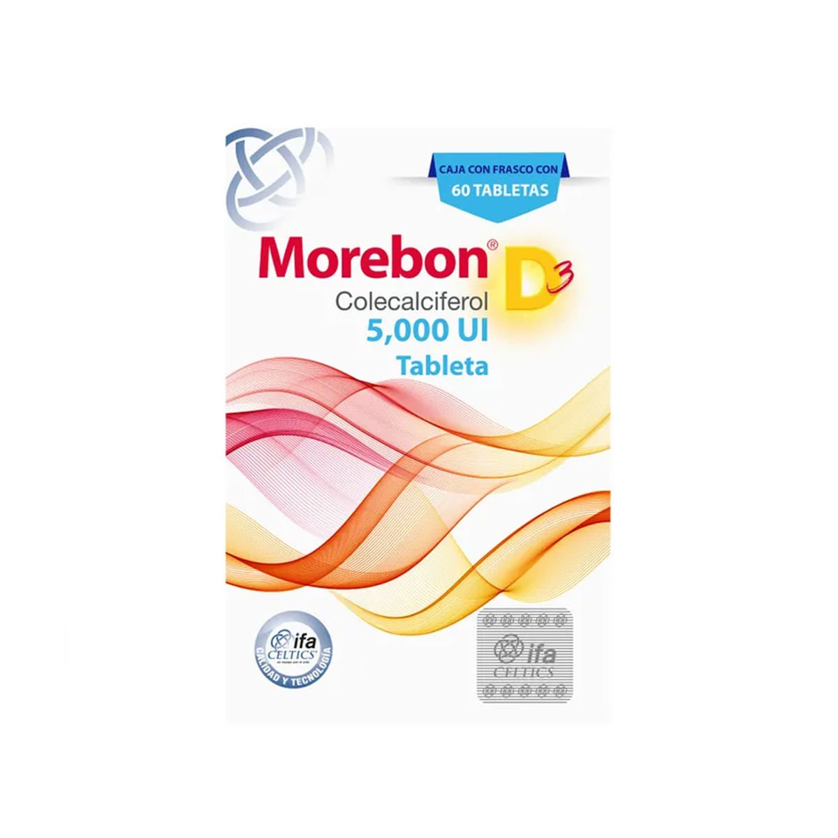 7501249600943_01 MOREBON D3 5000 UI 60 TAB - Image 1