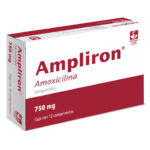 AMPLIRON 12 COMPR 750 MG    *A
