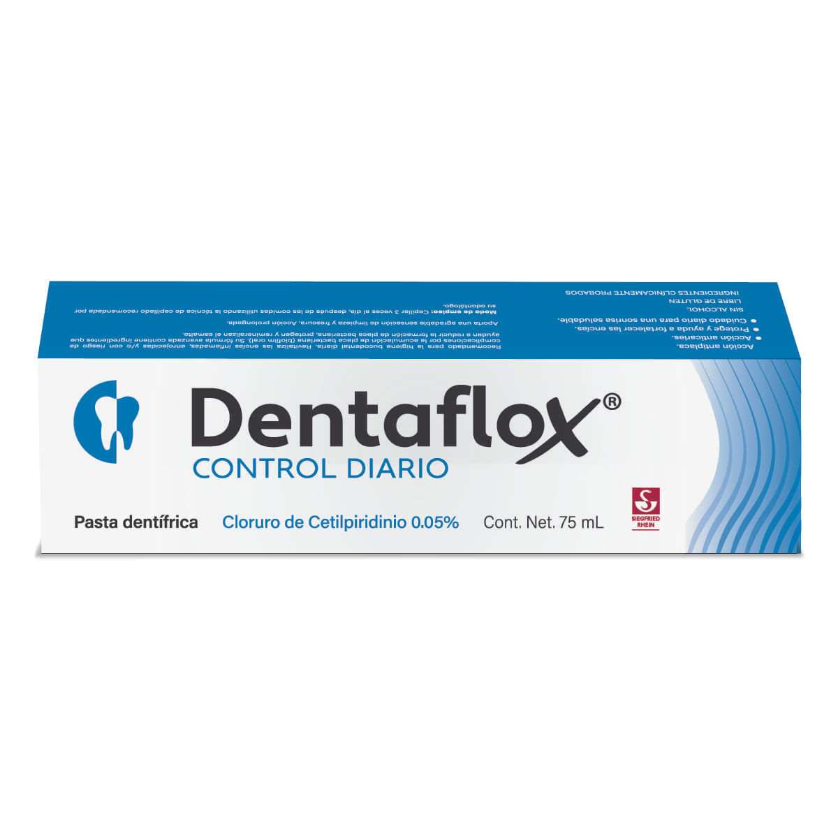 7501300422316_01 DENTAFLOX CONTROL DIARIO 0.05 75ML - Image 1