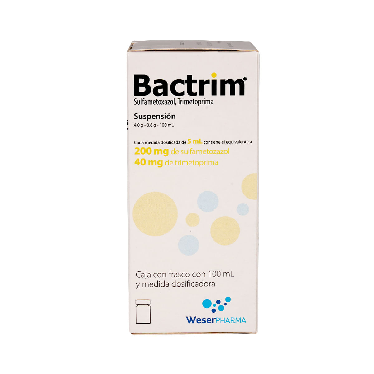 7501300450227_01 BACTRIM 200/40MG SUSP 100ML - Image 1