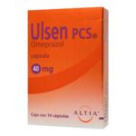 ULSEN-PCS 40 MG 14 CAPS