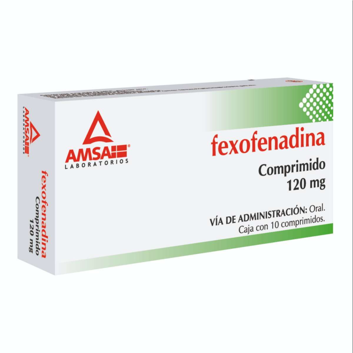 7501349027060_01 FEXOFENADINA 10 COMP 120MG - Image 1