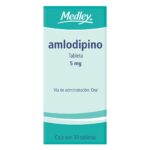 AMLODIPINO 5 MG 30 TAB      LGEN