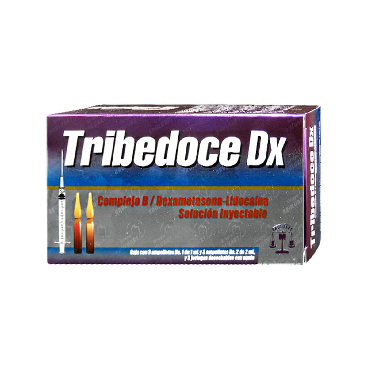 7501537103422_01 TRIBEDOCE DX SOL INY 3 AMP LGEN - Image 1