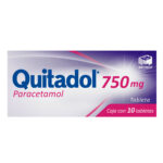 QUITADOL 10 TABS 750MG