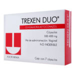 TREXEN DUO 7 OVULOS 100/400MG
