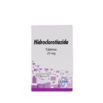 HIDROCLOROTIAZIDA 20 TABS 25MG