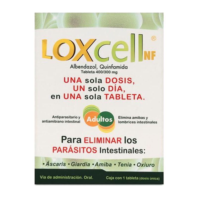 7502224227339_01 LOXCELL NF 400/300 MG 1 TAB - Image 1