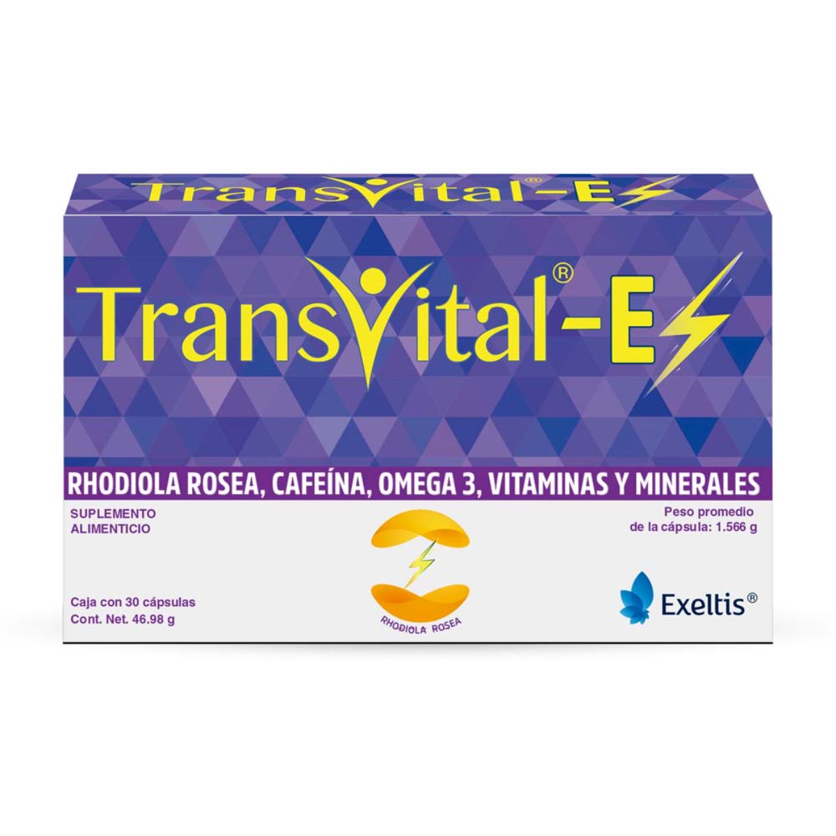 7502235760368_01 TRANSVITAL-E 46.98G SUP ALIM30 CAPS - Image 1