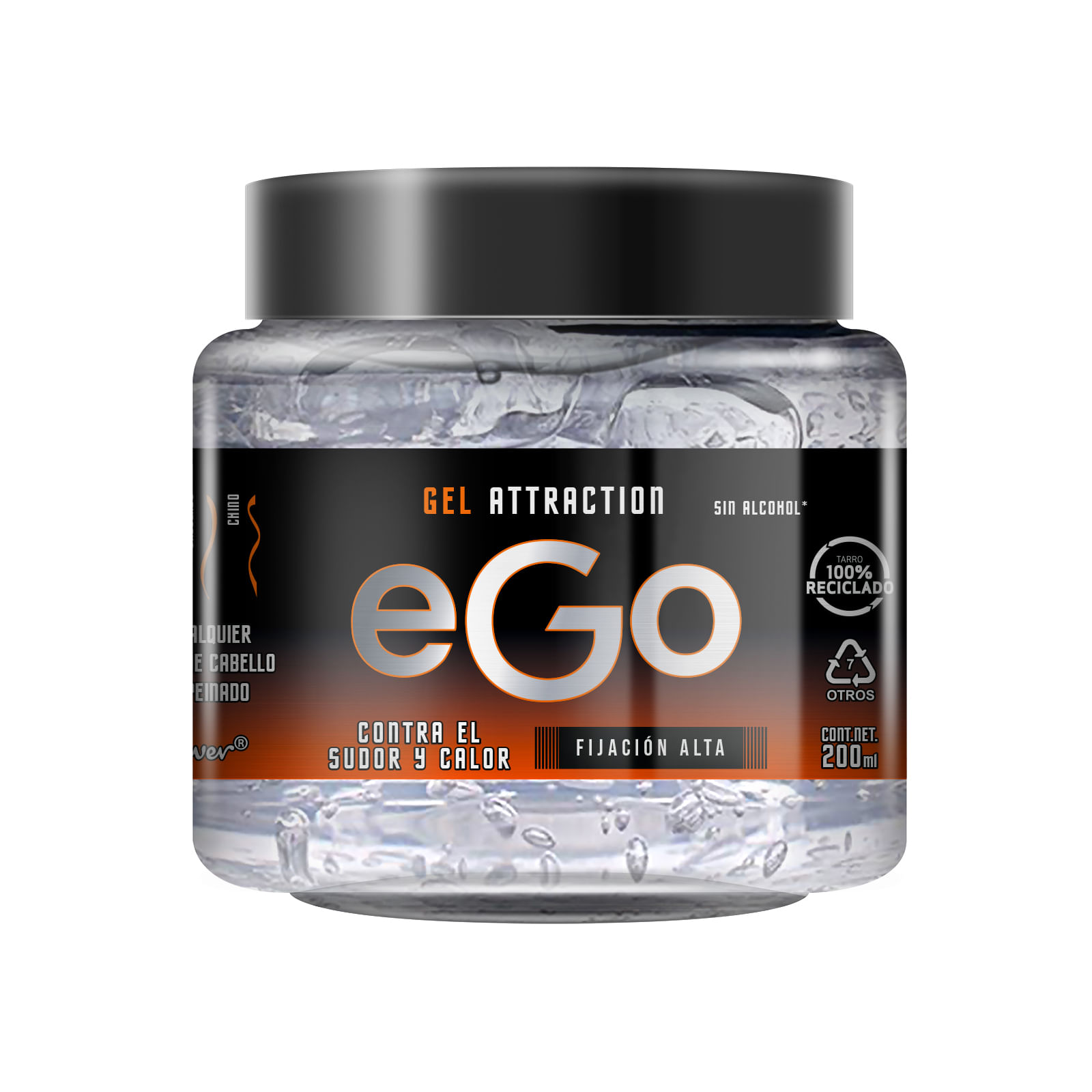7506192506601_01 GEL EGO FOR MEN ATTRACTION 200 ML - Image 1