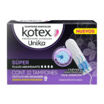 TAMPONES KOTEX UNIK SUPER C/12