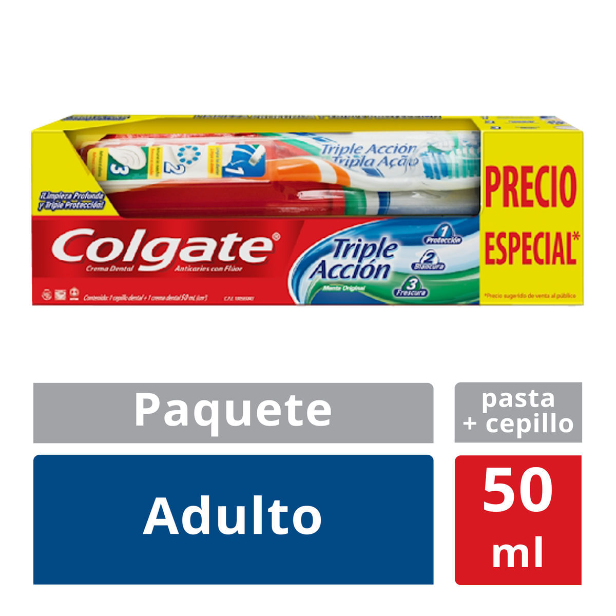 7509546077758_01 CEP DENT COLGATE TRIP ACC+C D 50ML - Image 1