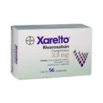 XARELTO 2.5 MG 56 COMPRIMIDOS - Imagen 2